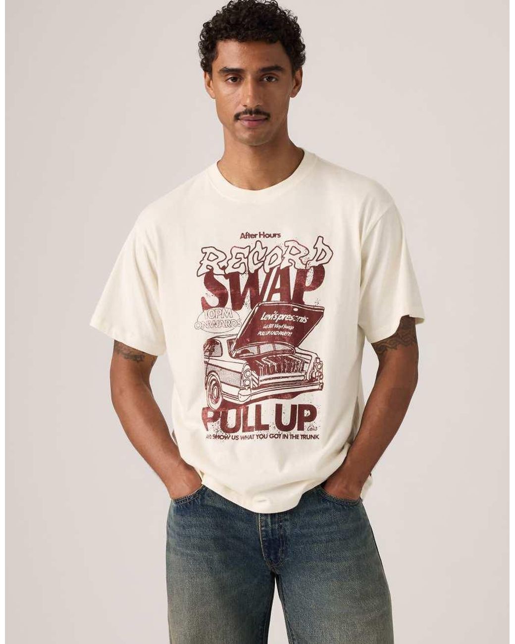 Levi's Natural Graphic Vintage Fit T-Shirt for men