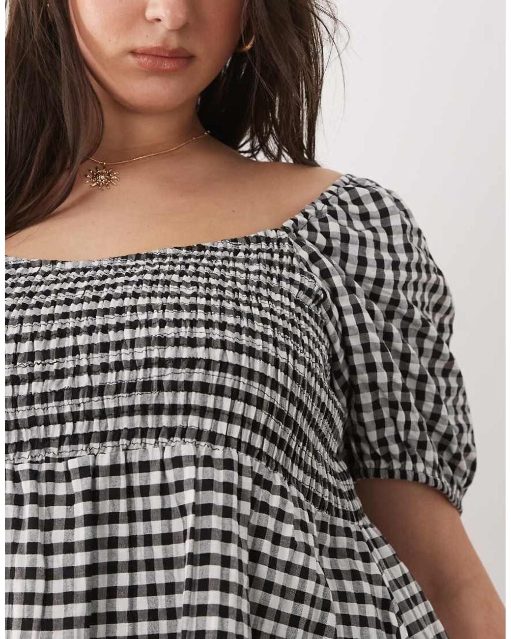 Esmee Curve Black Mini Beach Dress