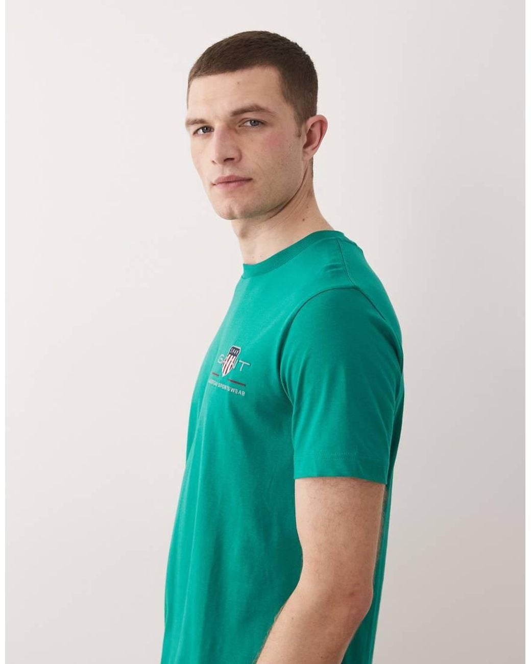 Gant Green Archive Logo T-Shirt for men