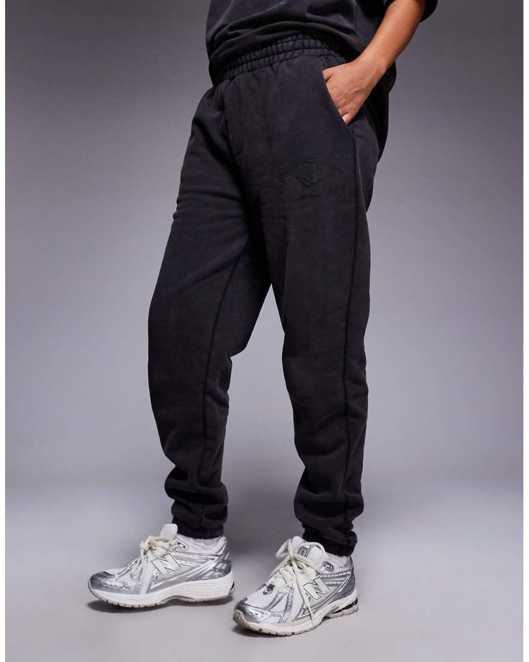 Good For Nothing Blue Washed Relaxed Joggers