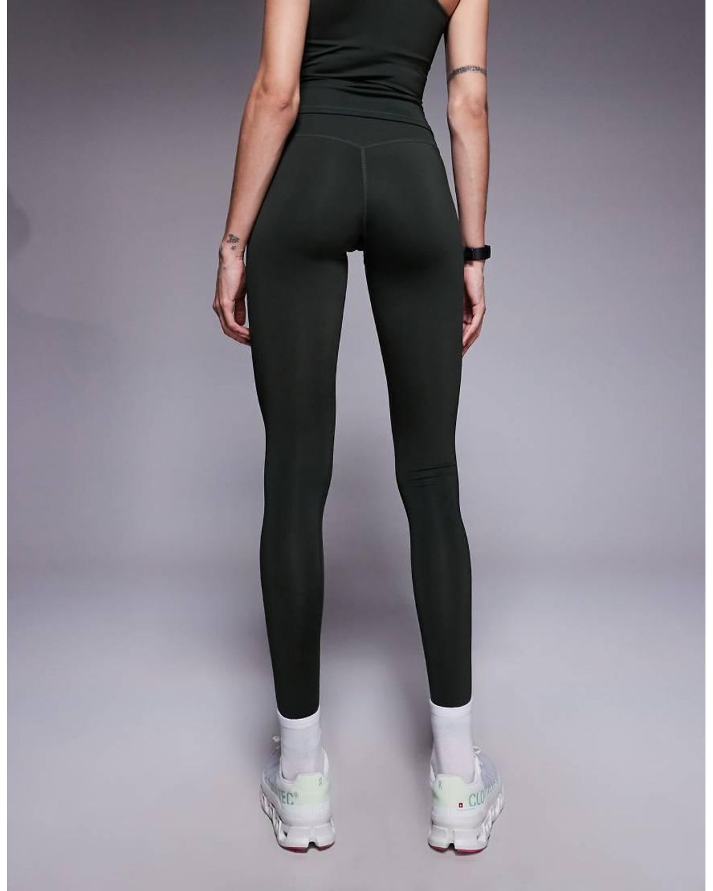 4505 Black Tall Icon Active Bum Sculpt High Waist Gym legging With Inner Pocket