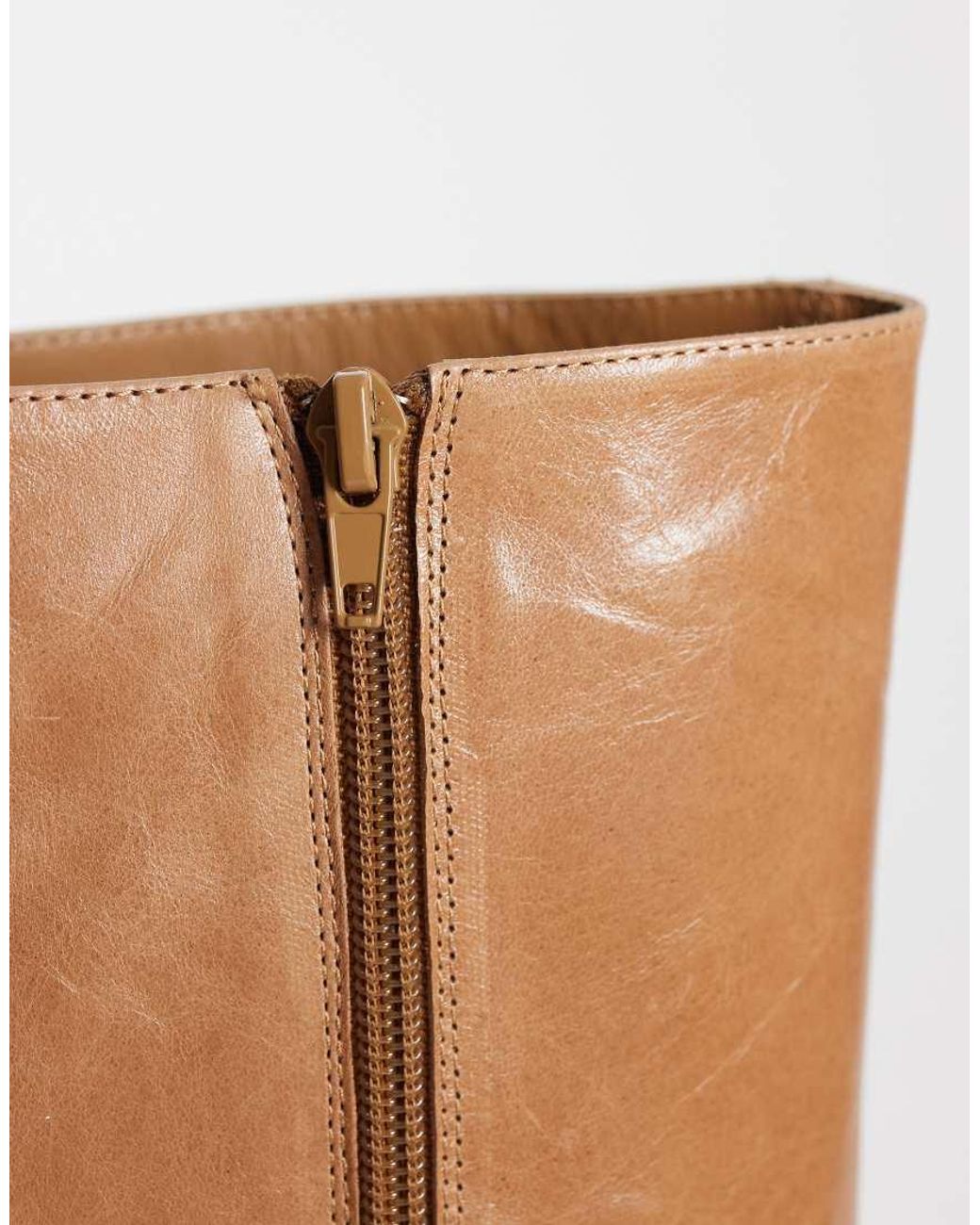 Tony Bianco Brown Jaq Heeled Knee Boots