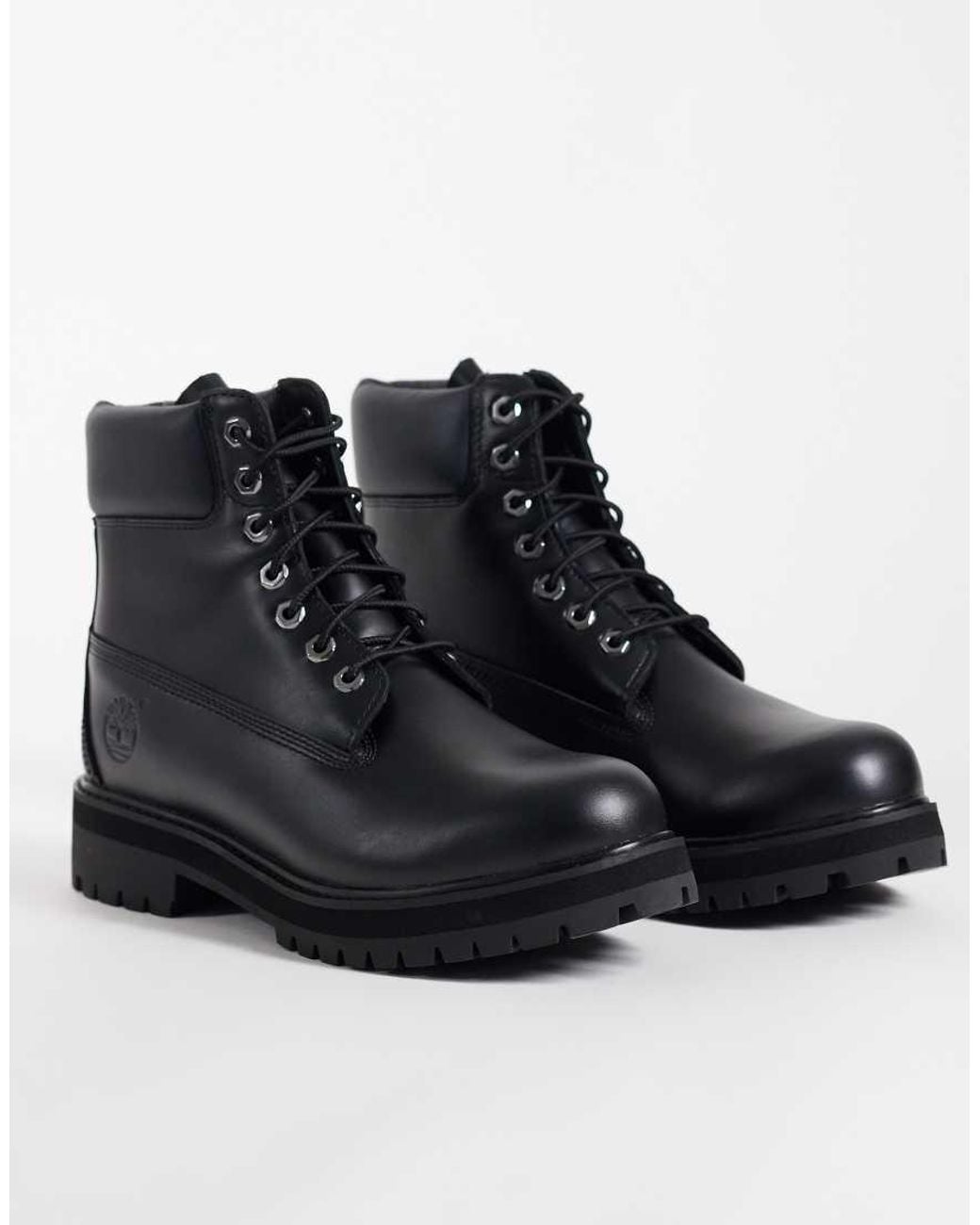 Timberland Blue 6Inch Lace Up Waterproof Boot for men