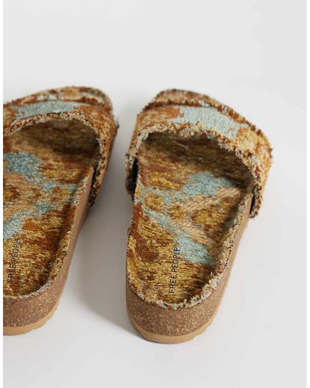 Free People Multicolor Woven Wonders Sandals