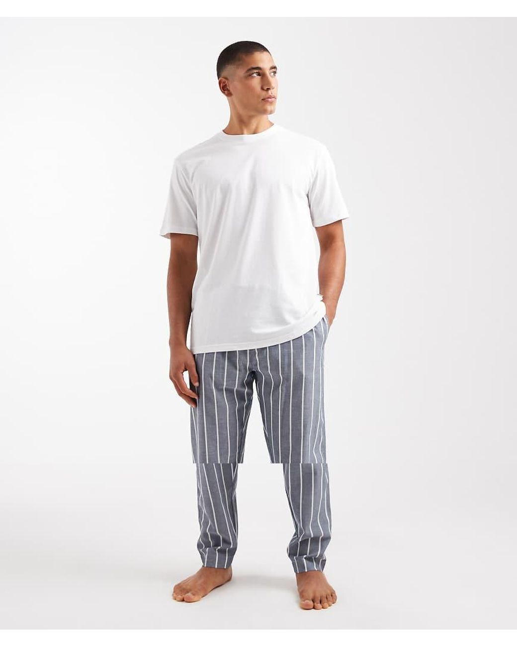 Only & Sons Blue Pants & T-shirt Pajama Gift Set for men