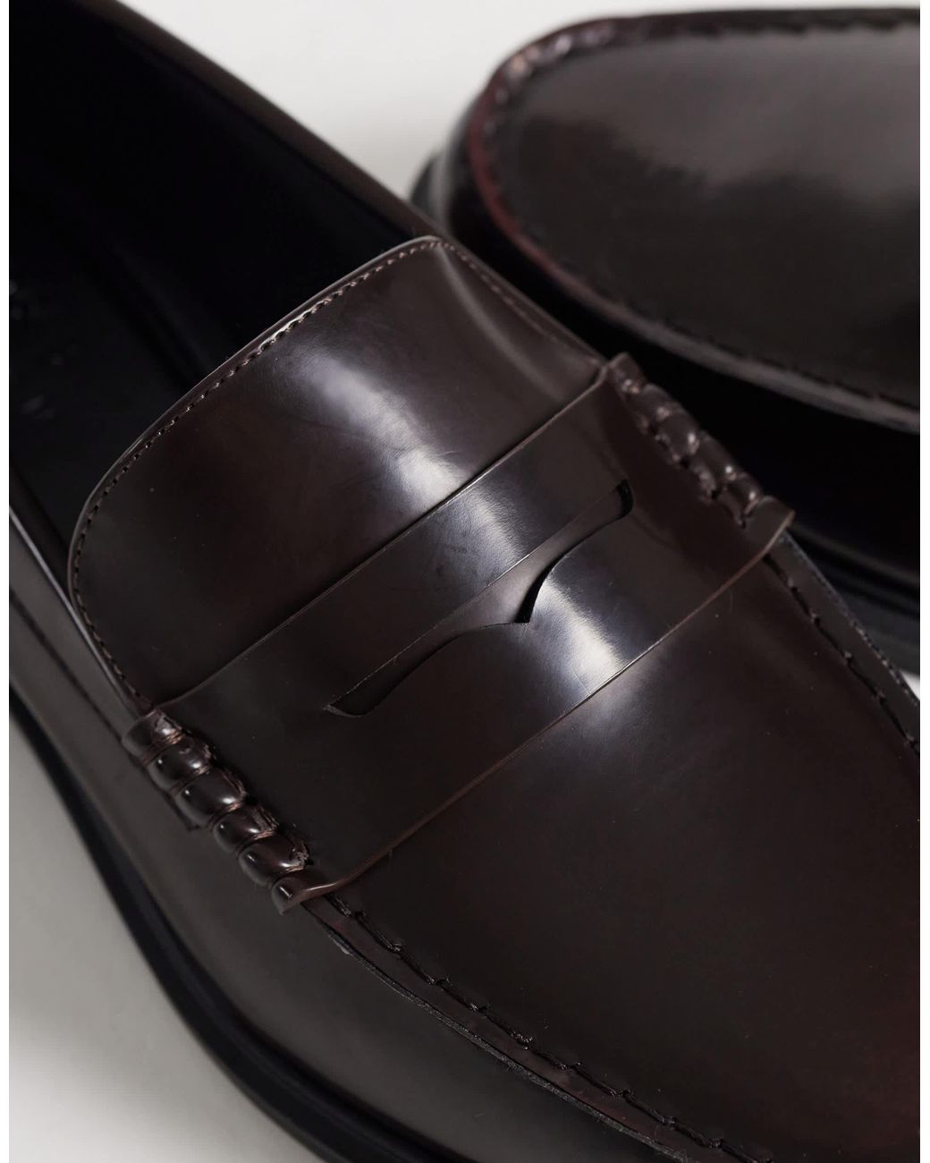 ASOS Pennyloafer in Red für Herren