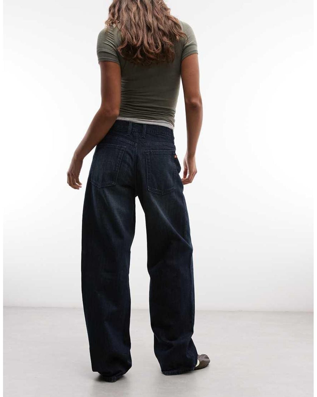 Collusion Blue X001 Antifit Mid Rise Jean