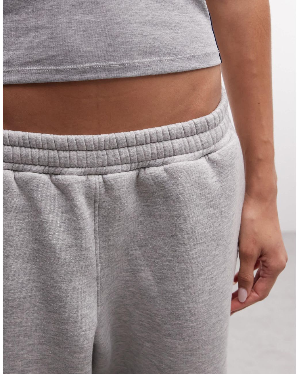 Collusion White Barrel jogger
