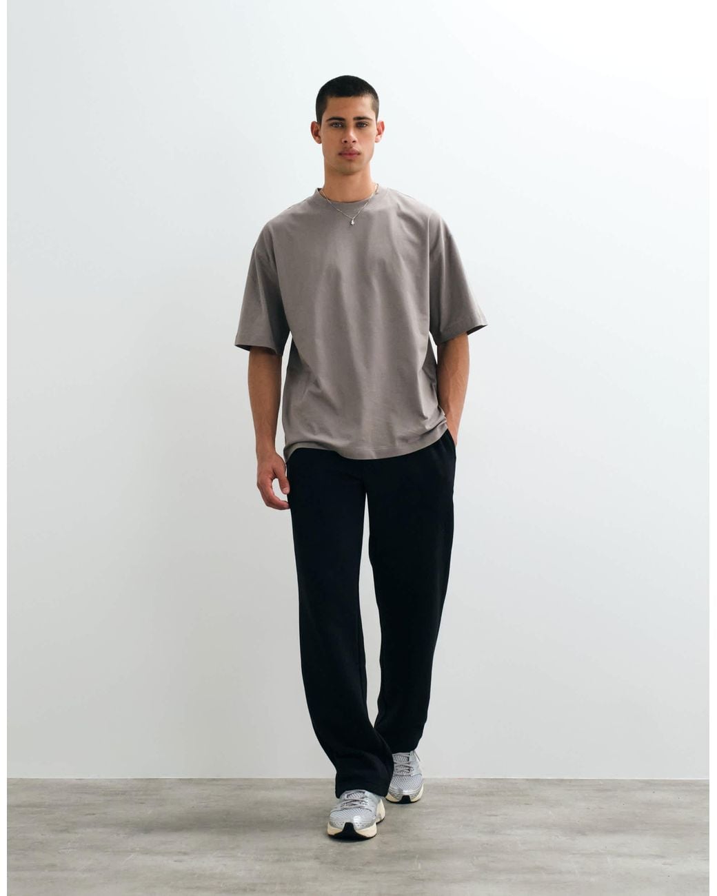 ASOS – basic-t-shirt in Gray für Herren