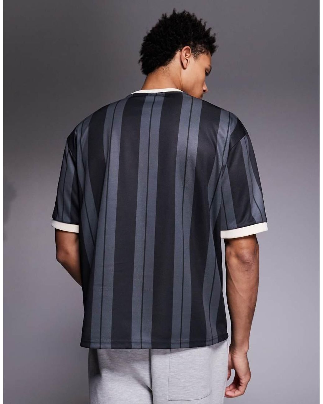 Faded Store Gray Striker Football Tee for men
