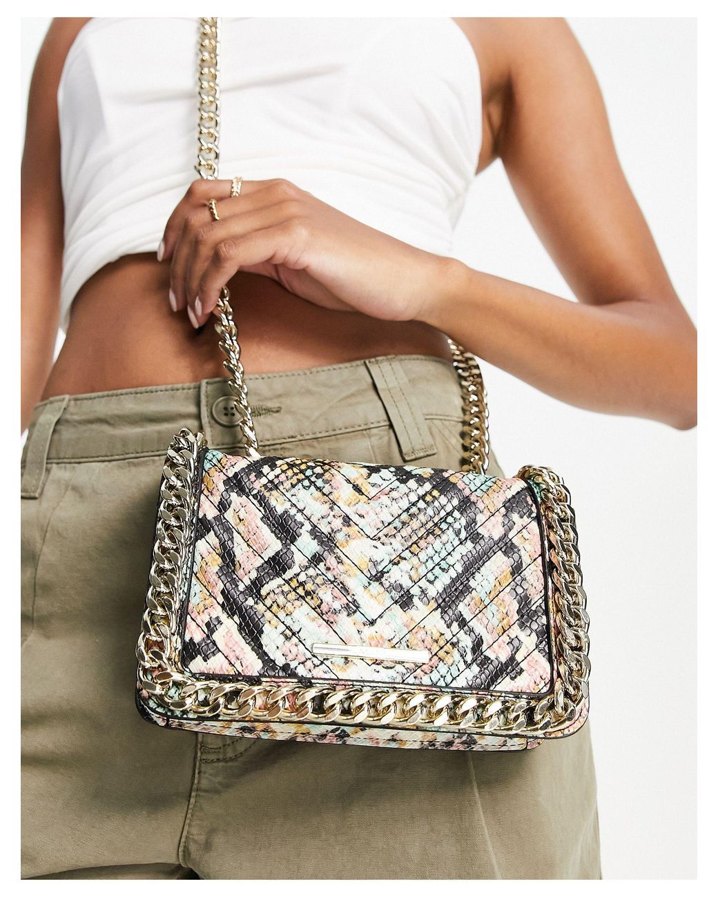 ALDO Minigreen Cross Body Bag Lyst