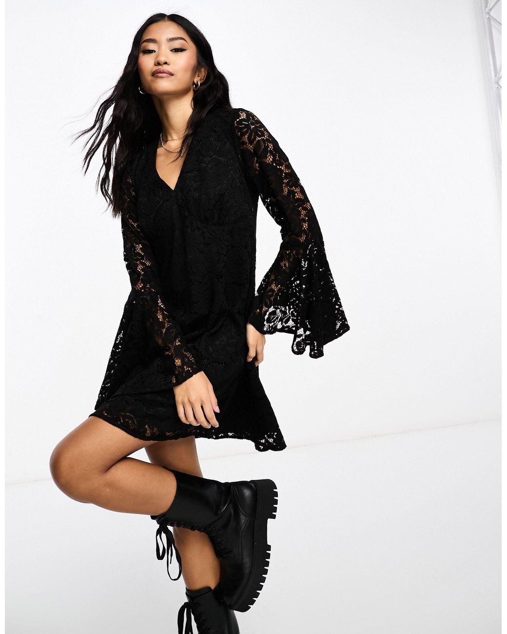 Miss selfridge top lace dress
