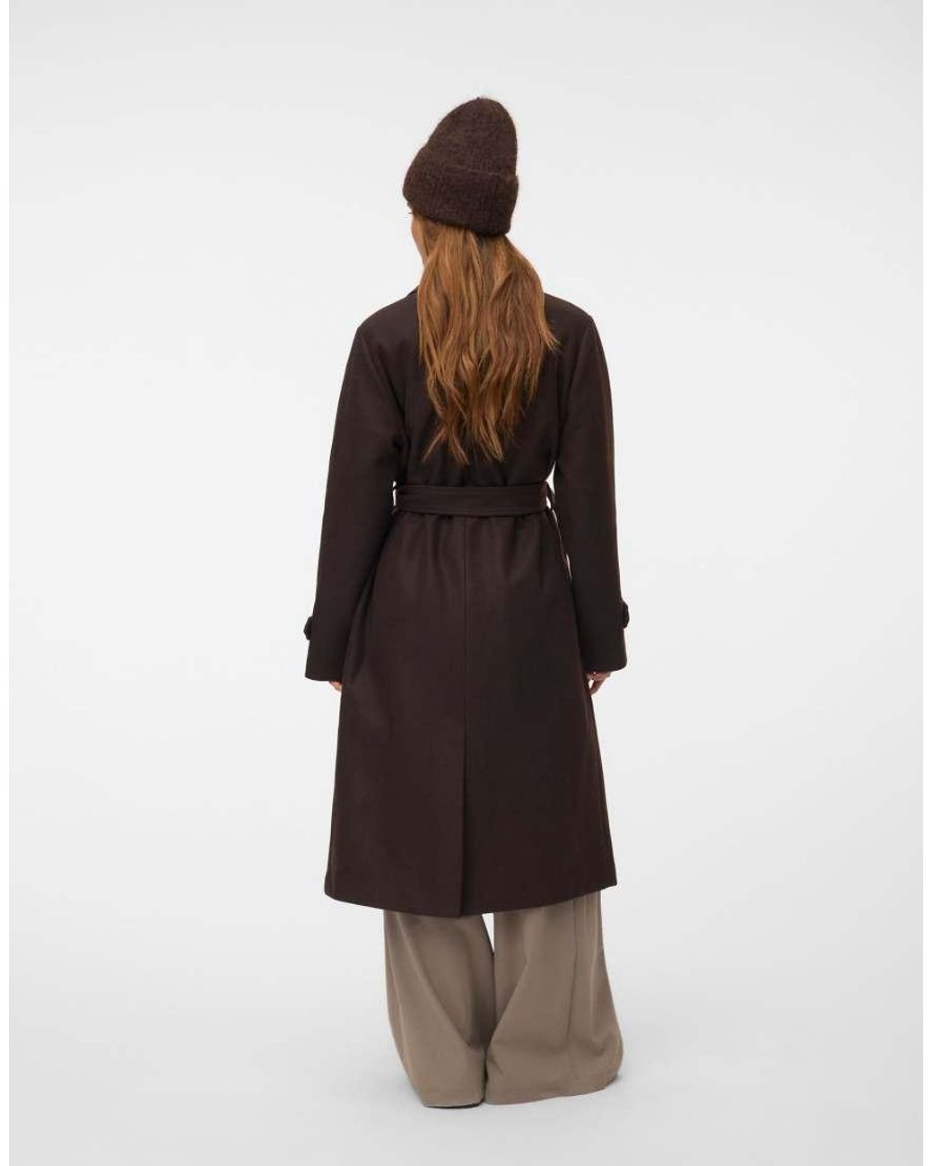Vero Moda Brown Trenchcoat