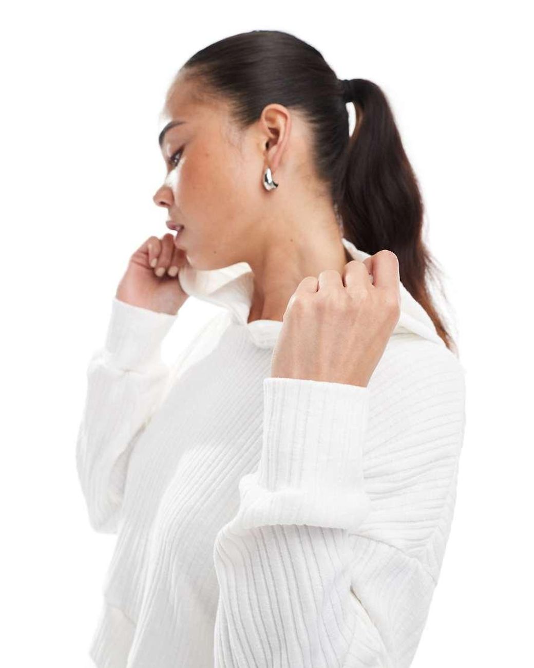 agon® White Classic Hoodie
