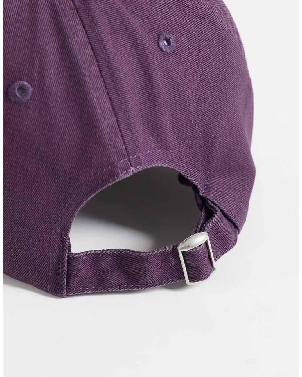 Gina Tricot Purple Embroide Cap