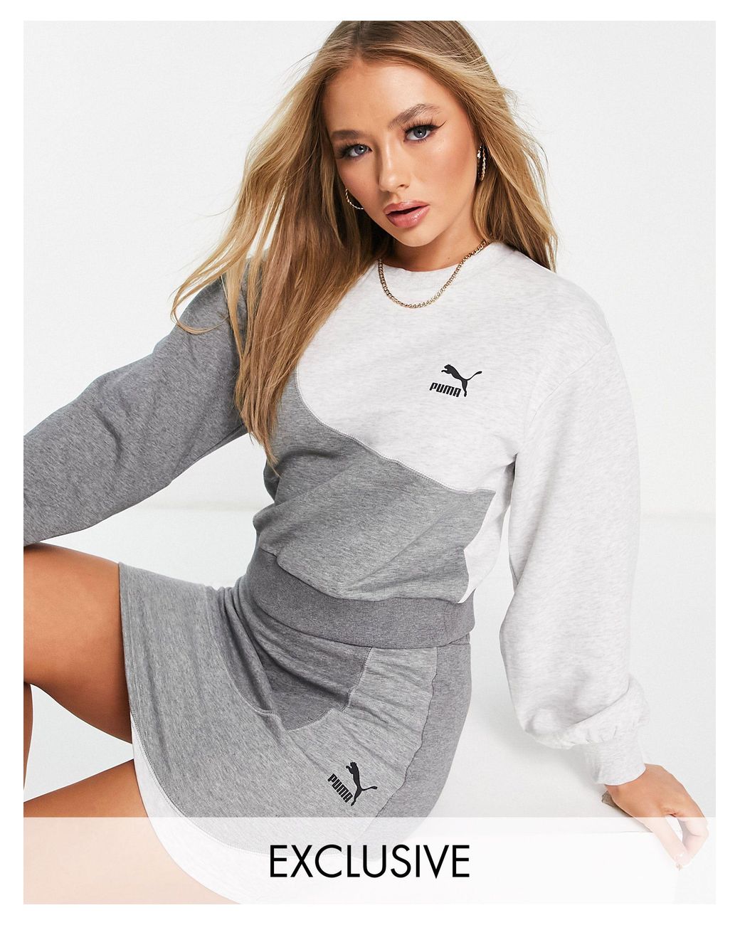 gray puma jumper