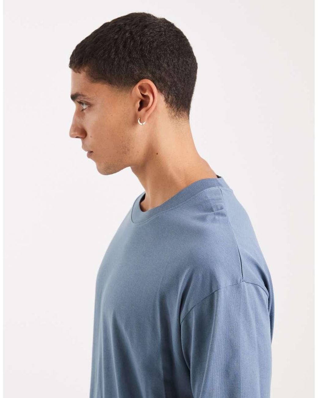 Jack & Jones Blue Oversized T-shirt for men