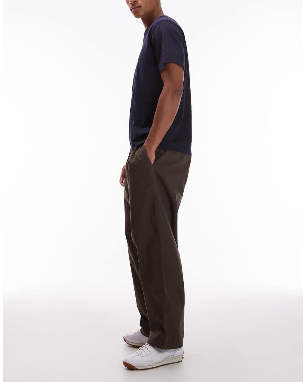 Carhartt Blue Evan Loose Tapered Fit Pants for men