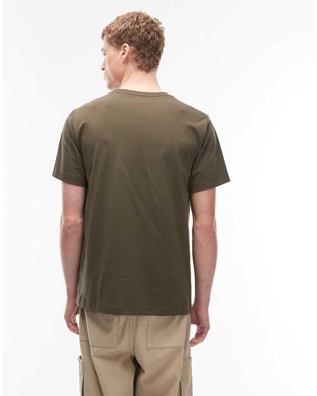 The North Face Gray Evolution Simple Dome Logo T-Shirt for men