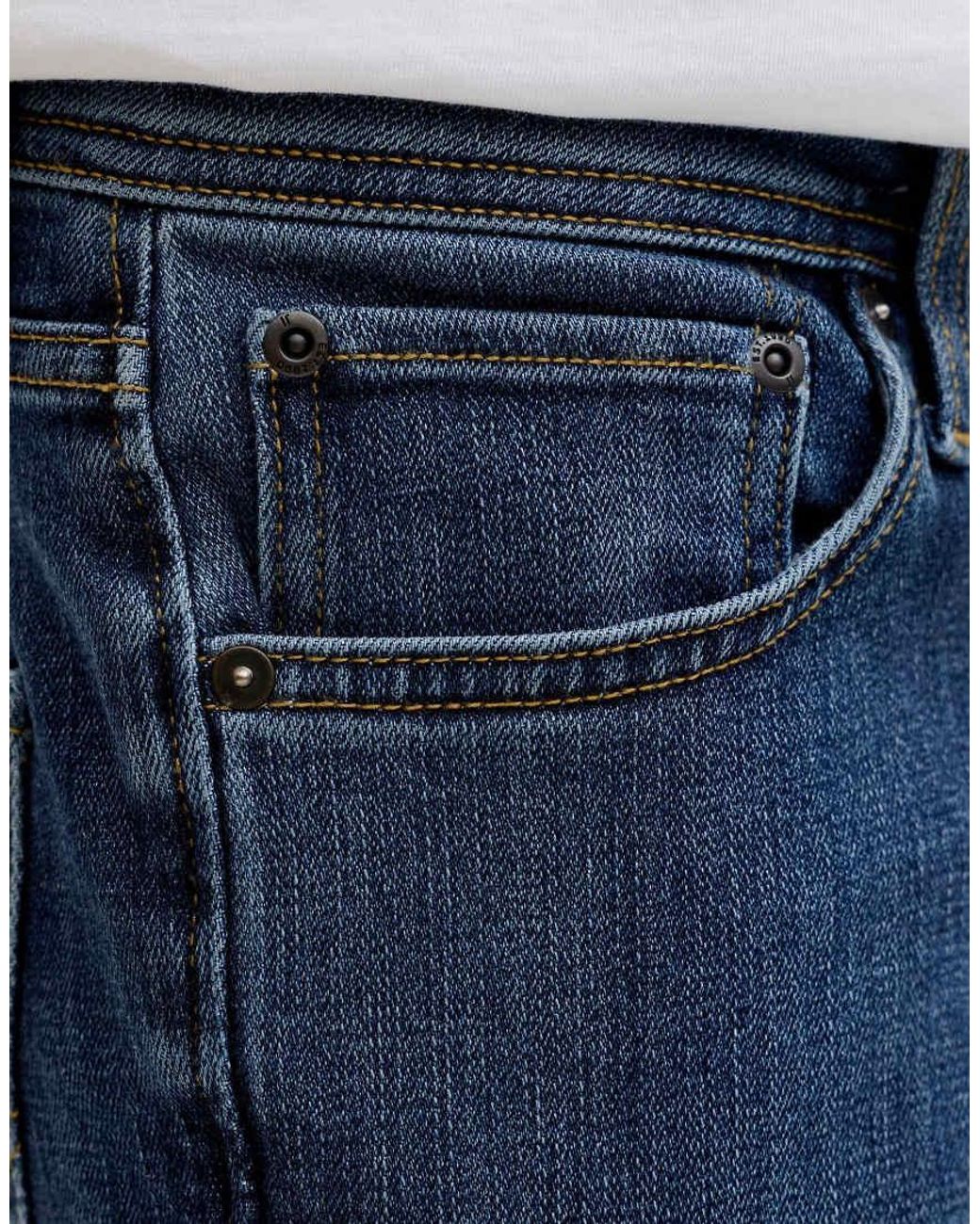 Jack & Jones Blue Regular Fit Jeans for men