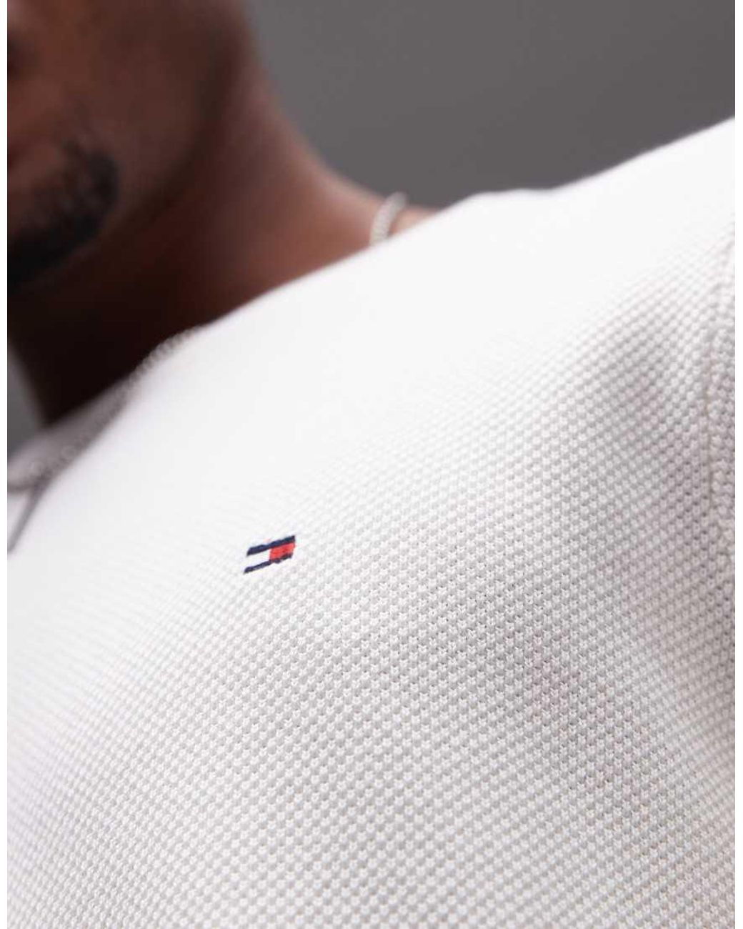 Tommy Hilfiger Gray Essential Crew Neck Jumper for men