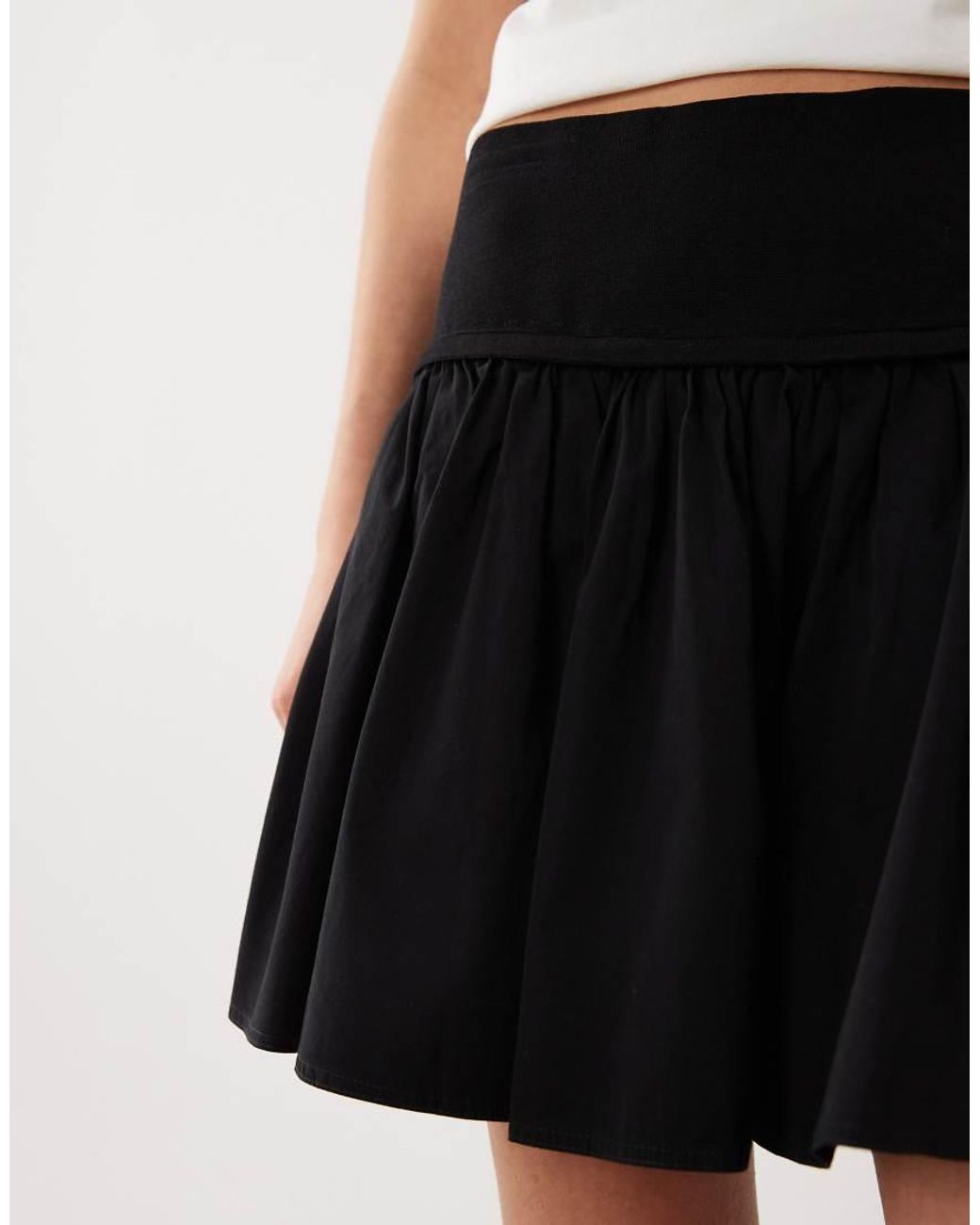 Polo Ralph Lauren White Woven A-Line Skirt