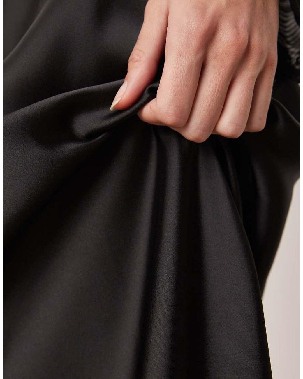 Gonna Lunga di Mango in Black