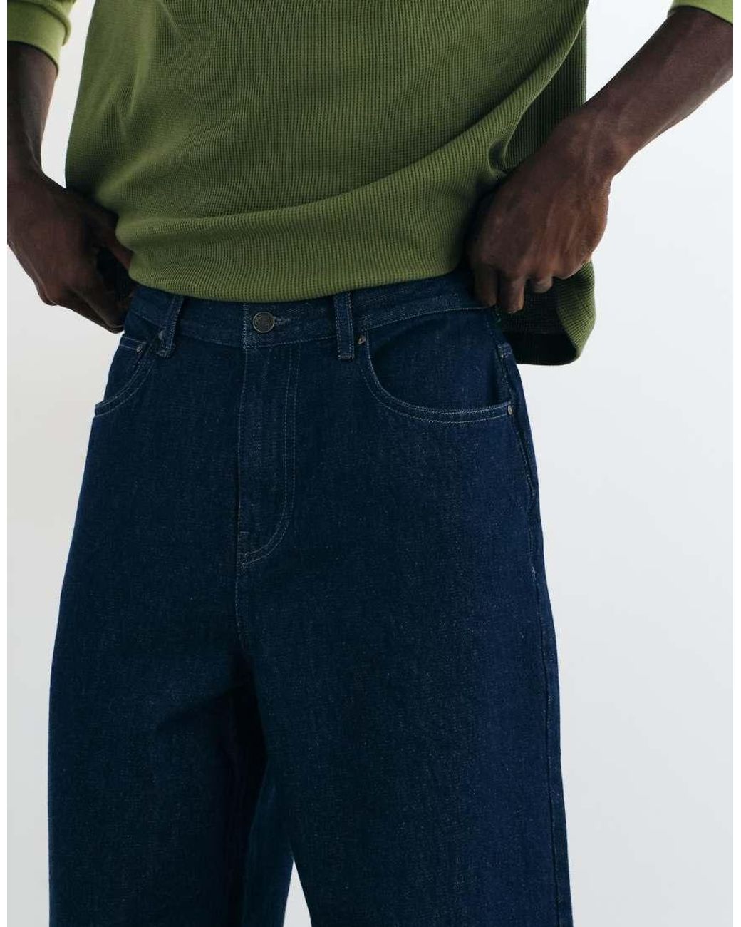 ASOS Green Cocoon Jeans for men