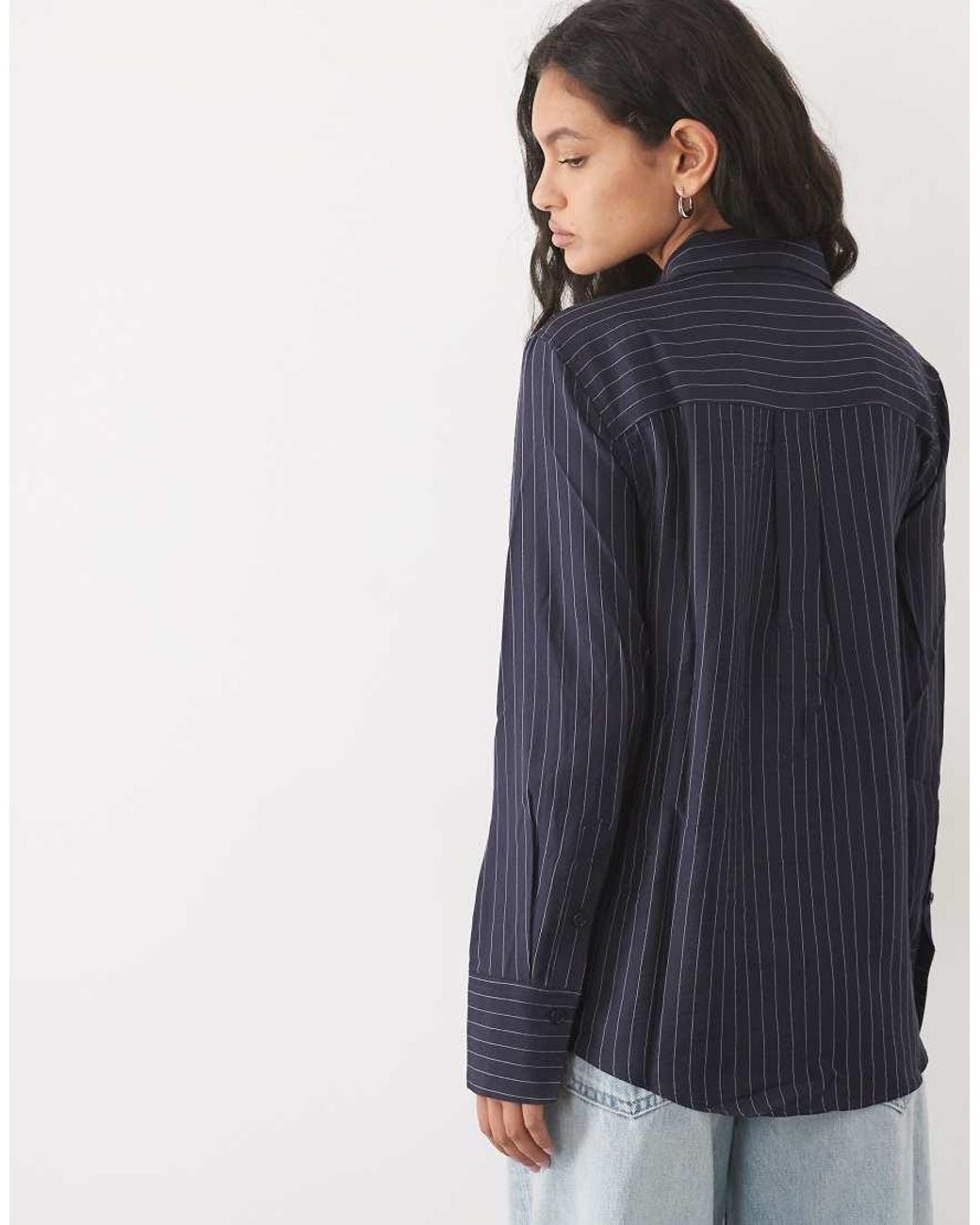Mango Blue Beli Shirt