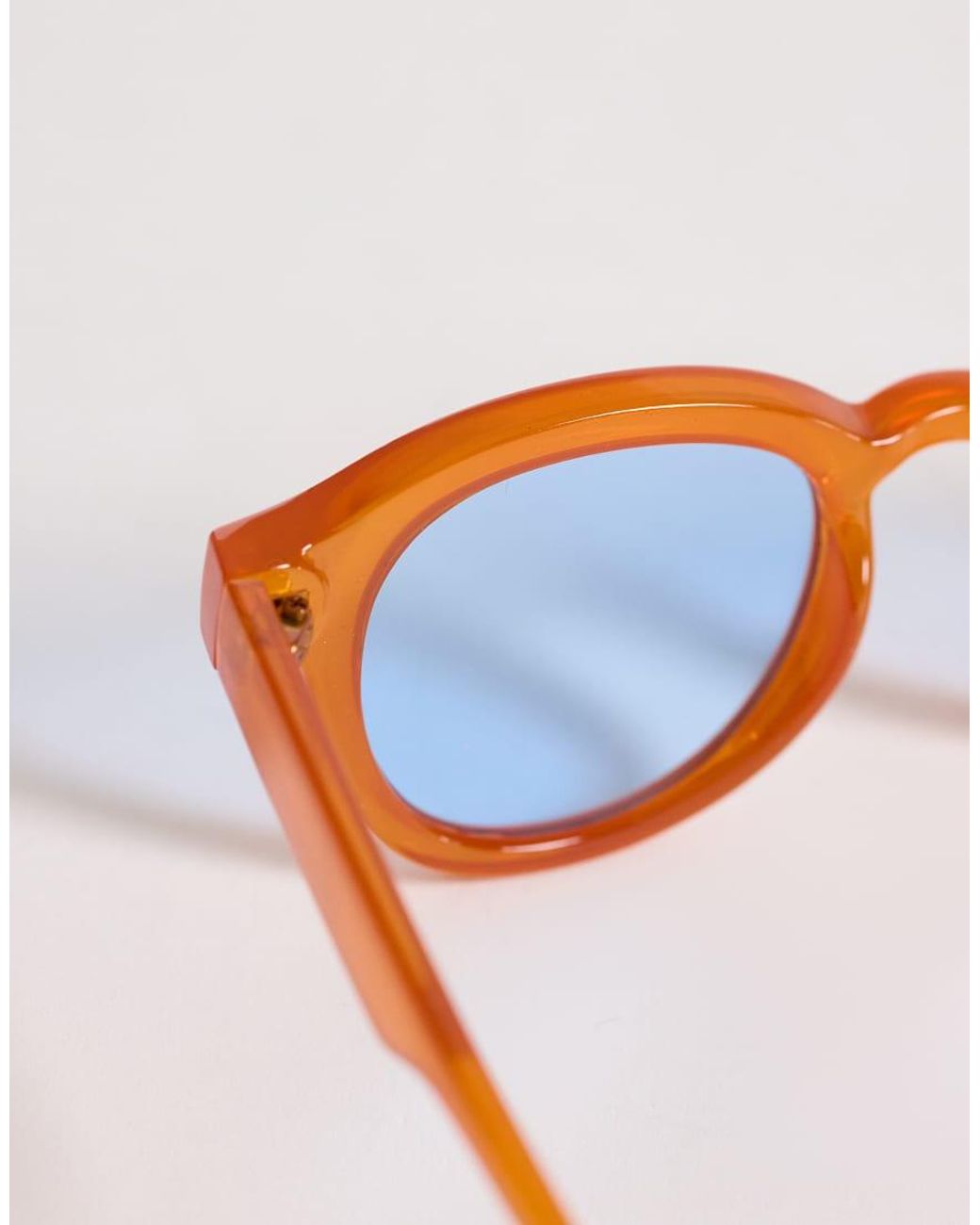 ASOS Orange Round Sunglasses for men