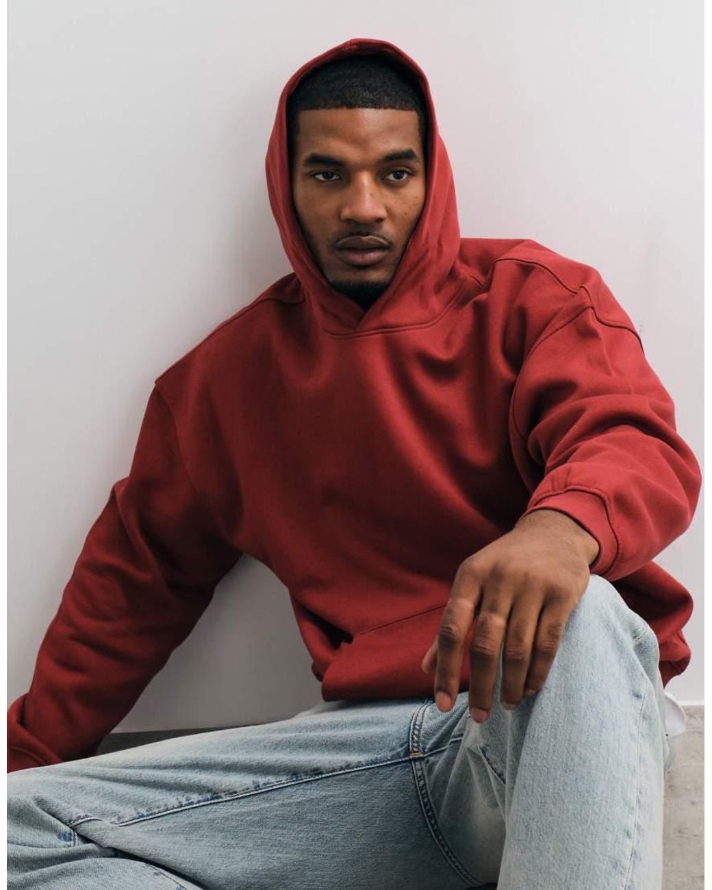ASOS Red Essentials Extreme Oversized Hoodie for men