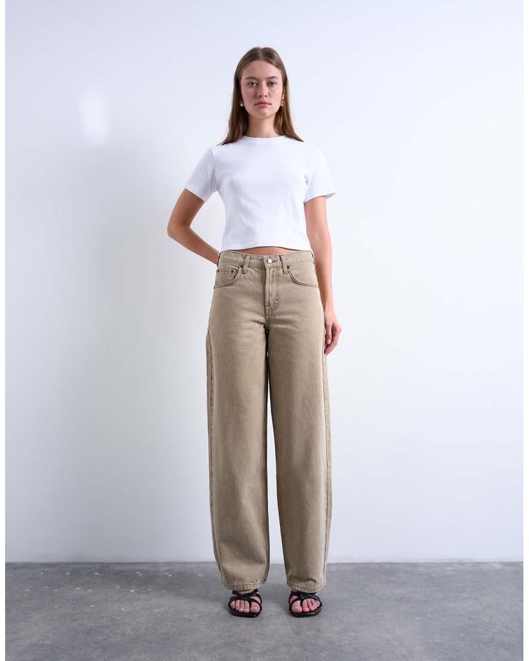 TOPSHOP Cinch in het Brown