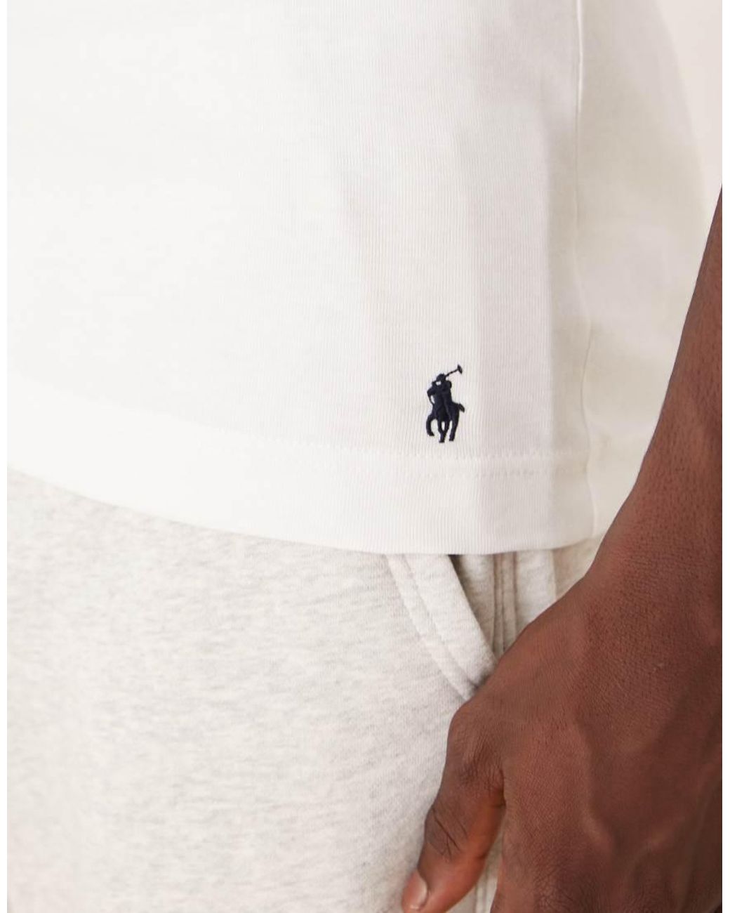 Polo Ralph Lauren Natural 2 Pack Icon Logo Lounge Vest for men