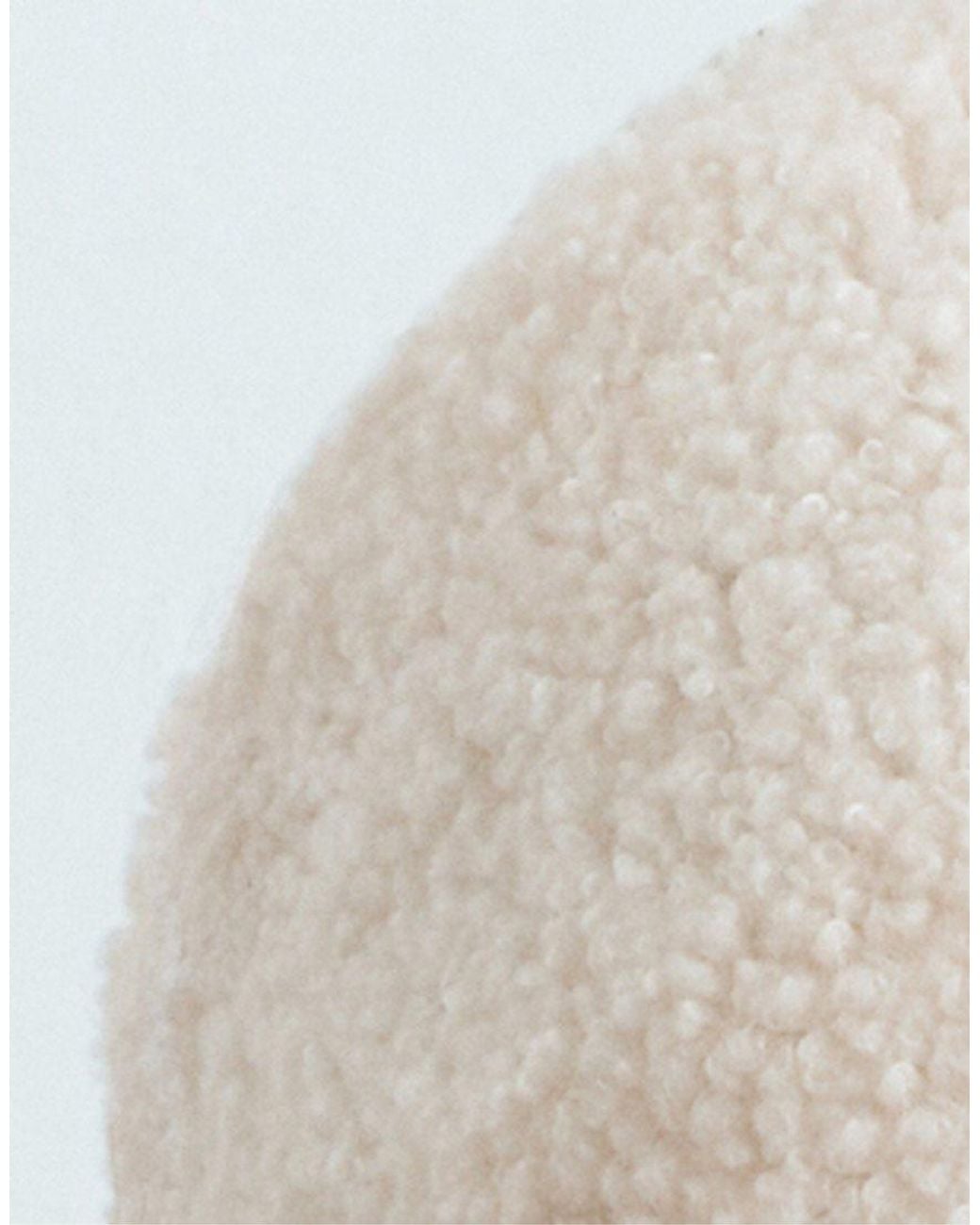 Oysho Natural Faux-Shearling Headband