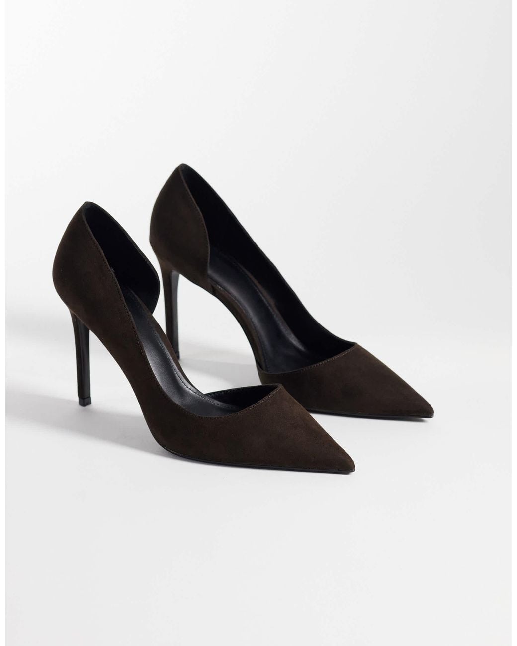 Escarpins à talons Mango en coloris Brown