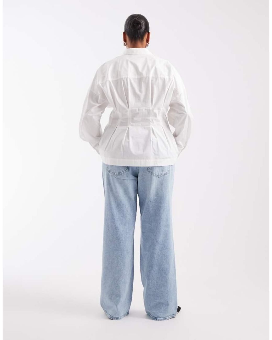 Vero Moda Blue Tessa Wide Leg Jeans