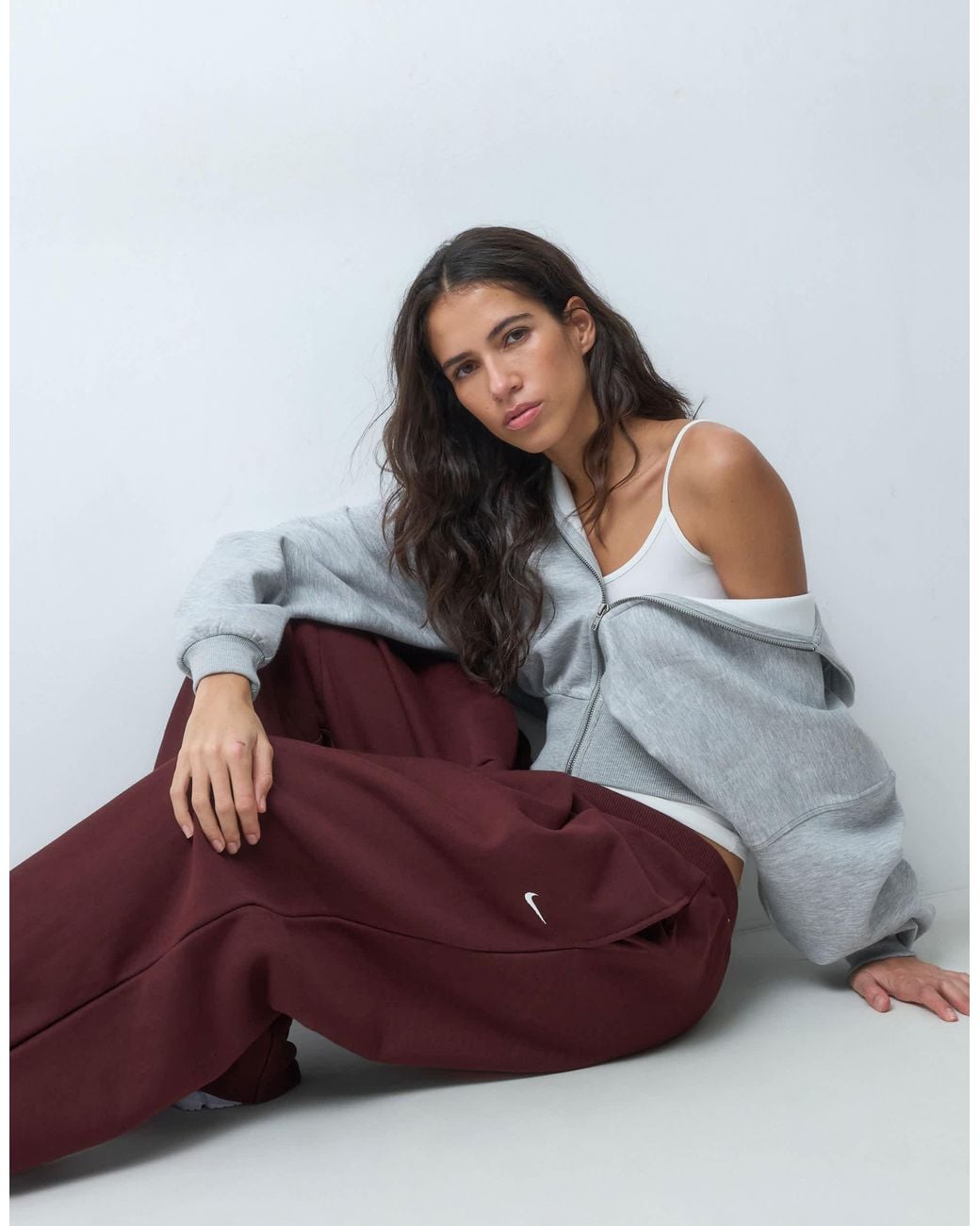 Nike Red Studio Cuffed Sweatpants