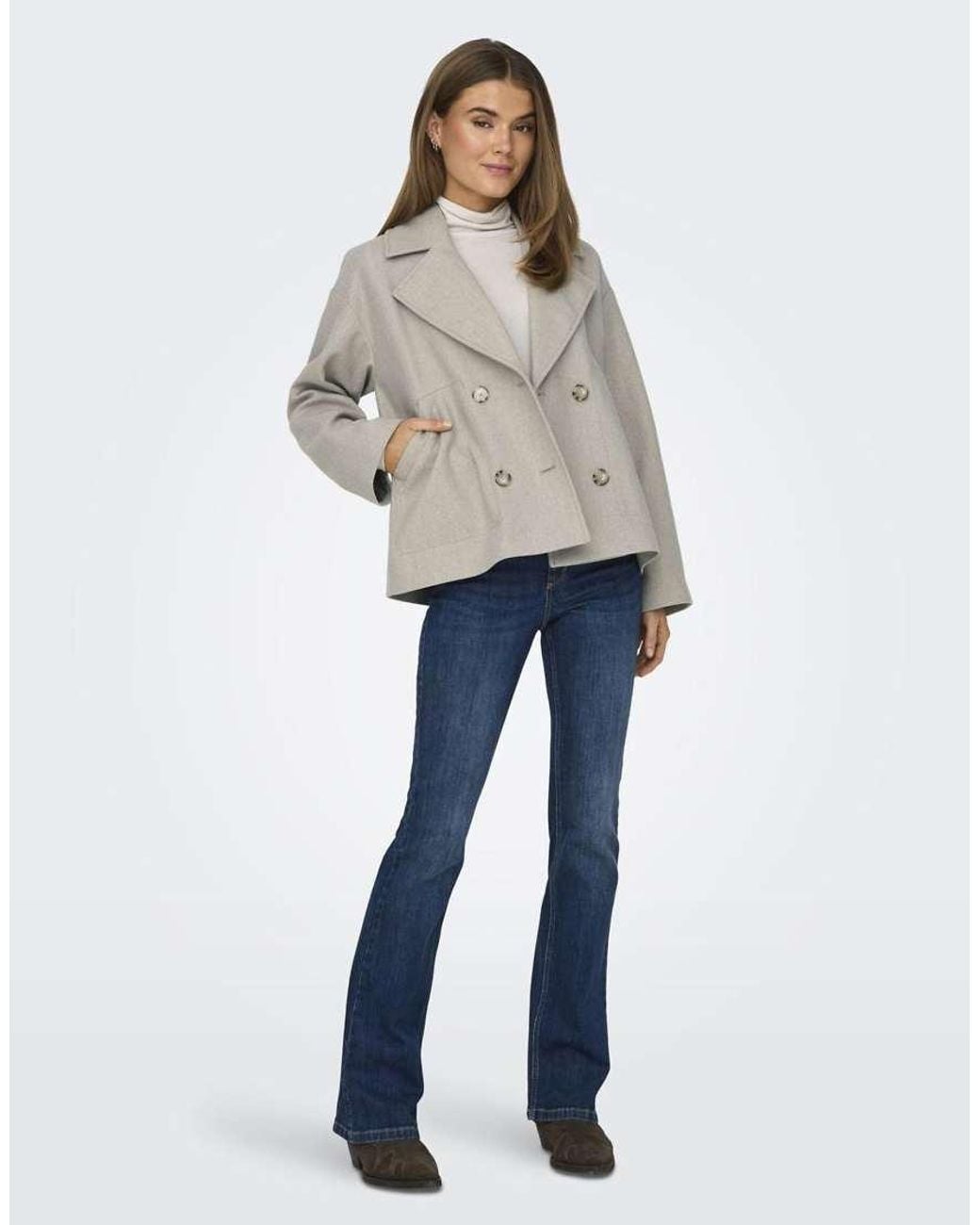 Giacca Nancy di ONLY in Gray