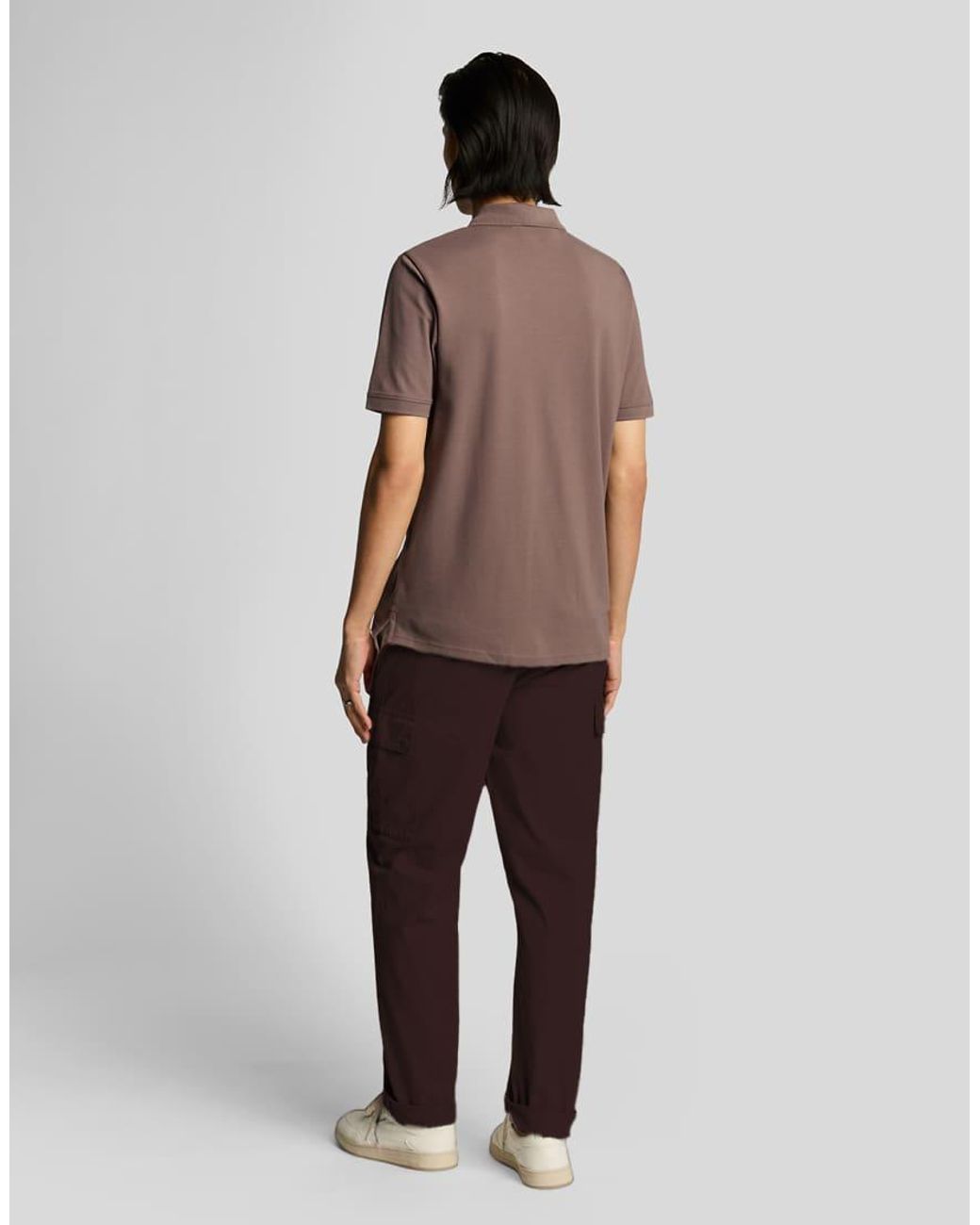 Lyle & Scott Blue Trousers Cargo Pocket Trouser for men