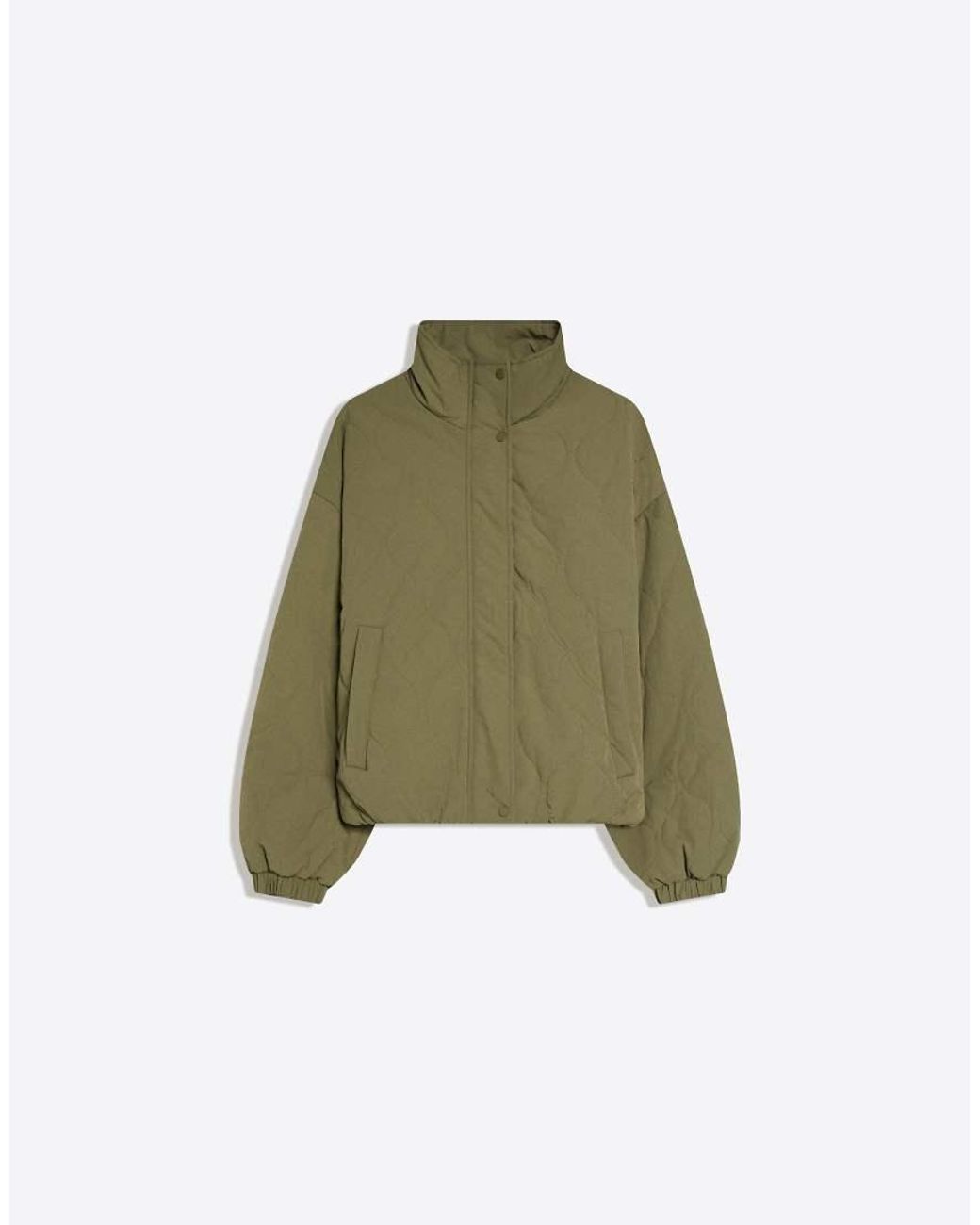 Bershka Green Padded Jacket