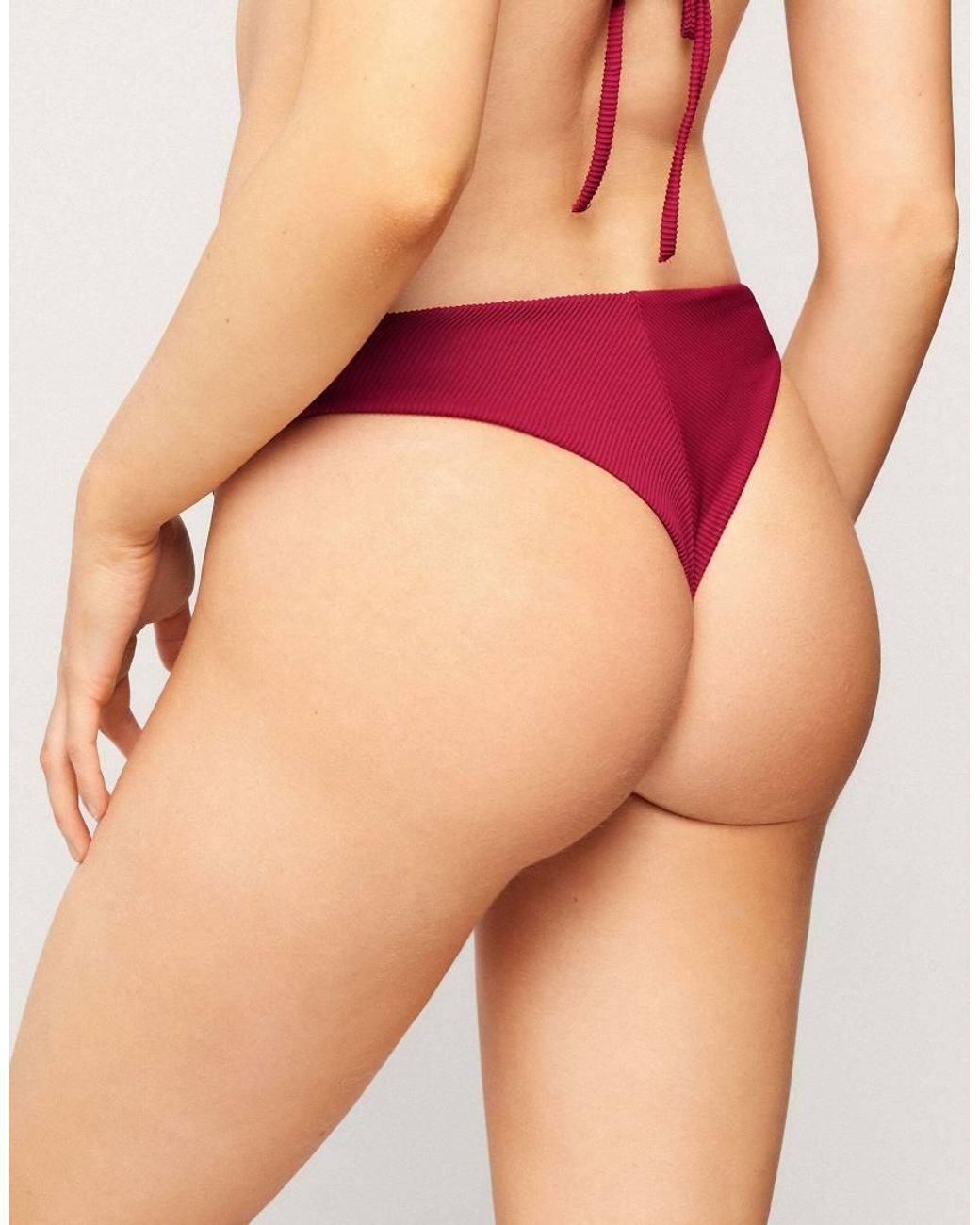 Tezenis Red Sunny Days Brazilian Bikini Bottoms