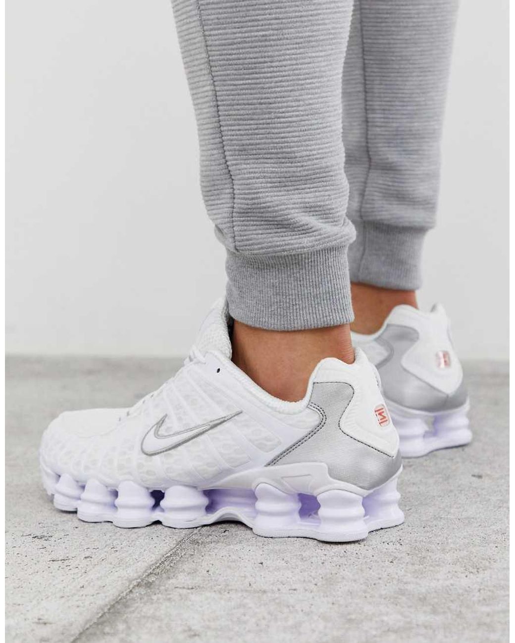 shox nike blancas