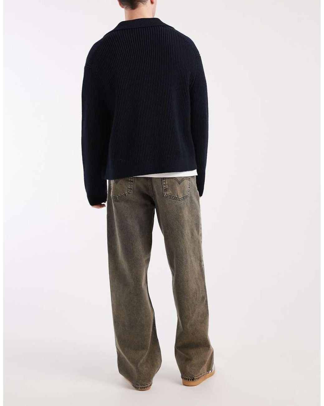 Levi's Black 578 baggy Jeans for men