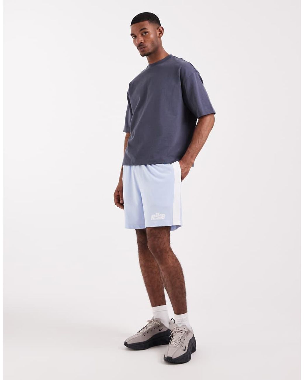 Nike Blue Futbol Woven Shorts for men