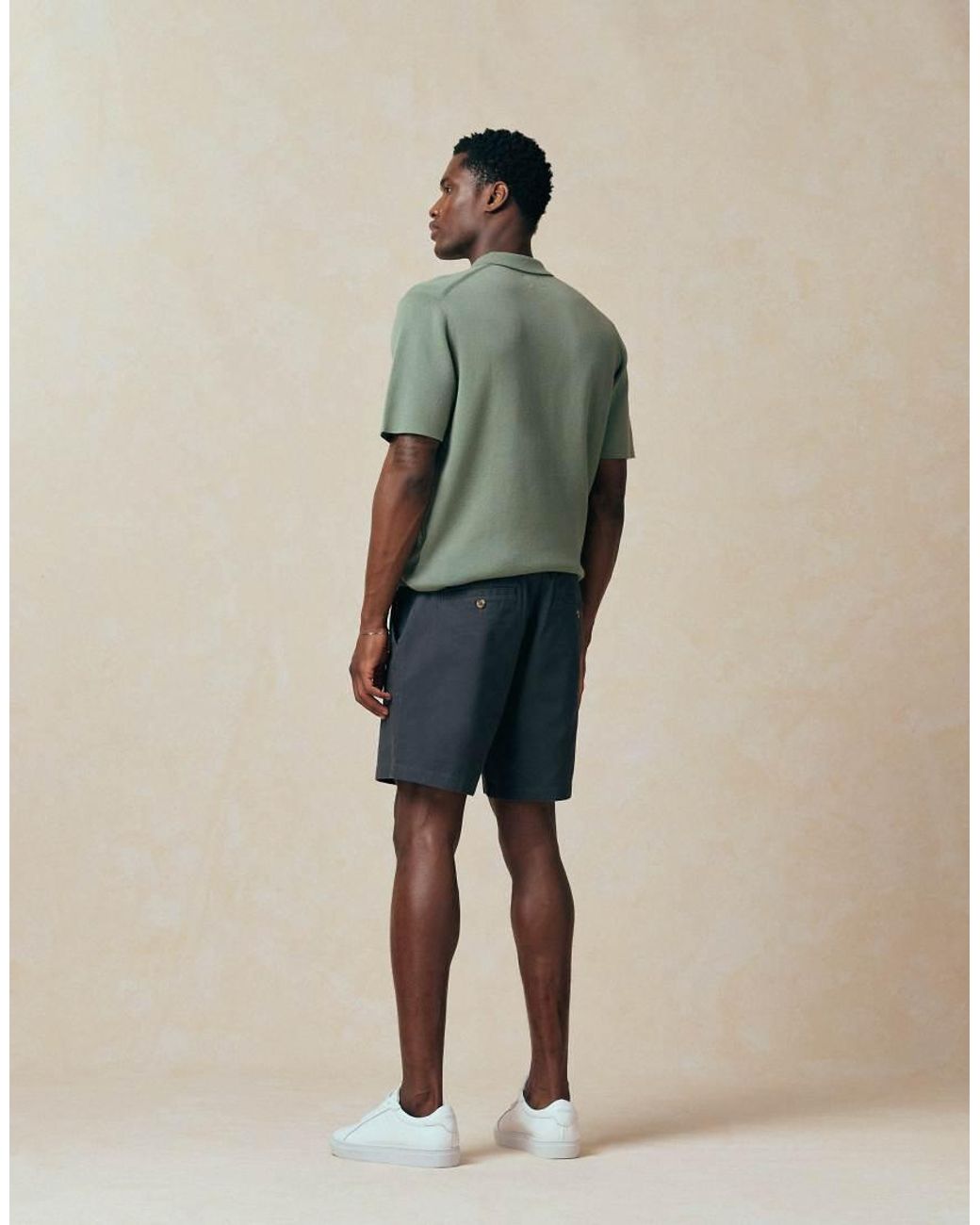 ASOS Natural Slim Fit Chino Shorts for men