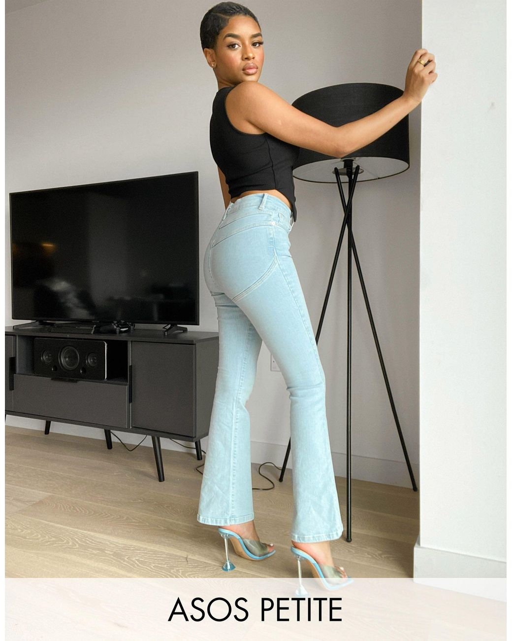 ASOS Denim Asos Design Petite High Rise 