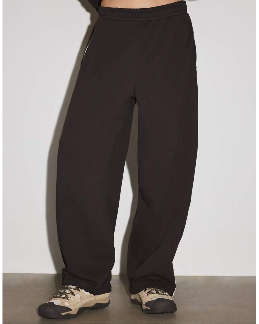 Stradivarius Brown toggle jogger Trousers