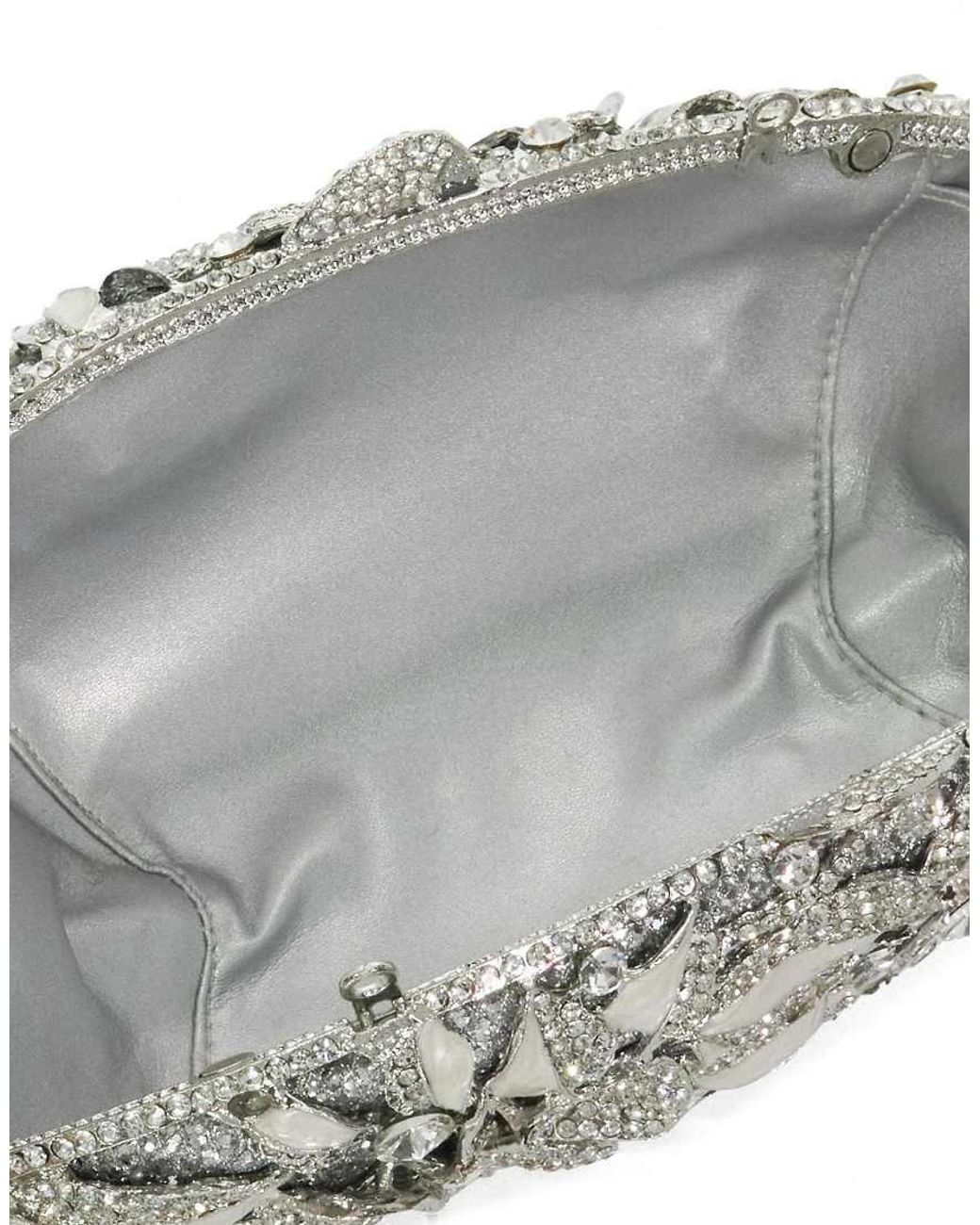 Dune Gray Extravagant Clutch Bag