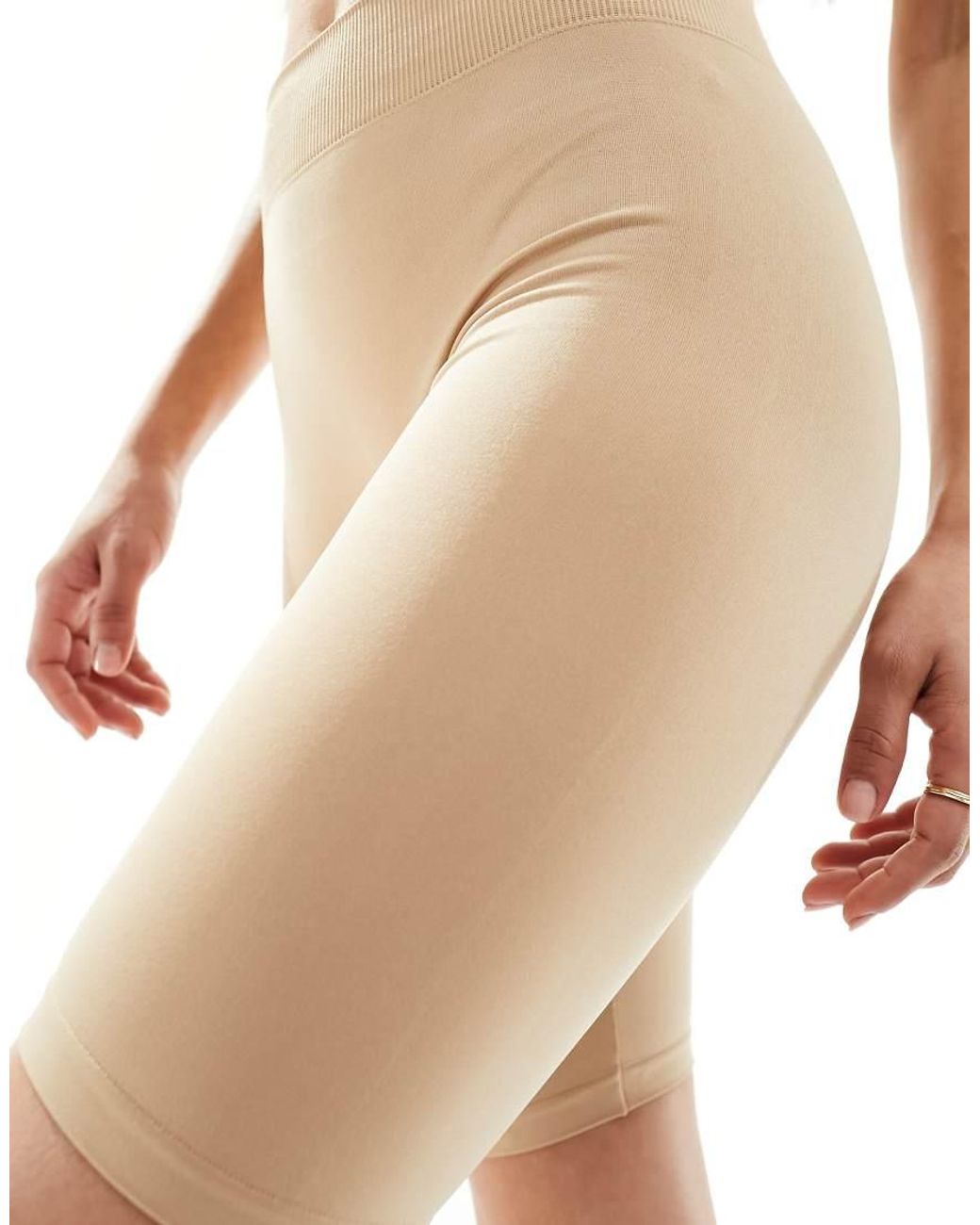 Vero Moda Natural Seamless Longline Shapewear Shorts