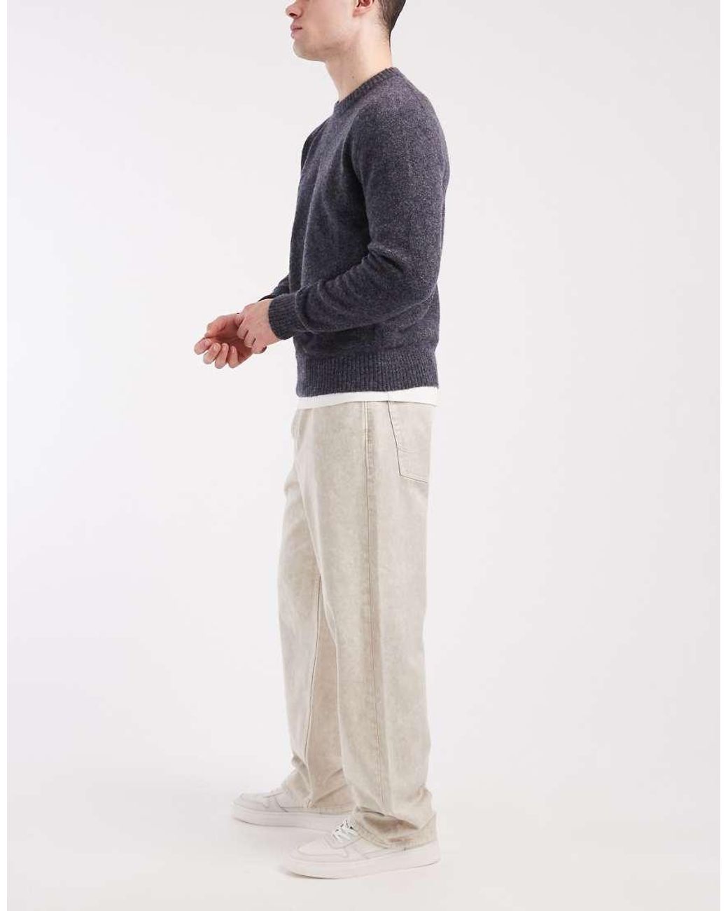 Jack & Jones Blue Alex baggy Trousers for men
